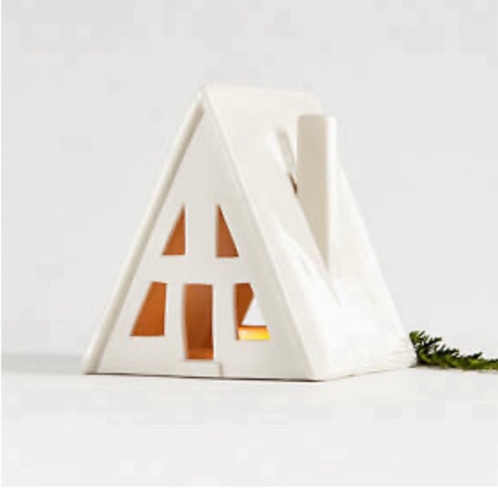 Crate&Barrel Small White Holiday
Alpine A-Frame House ‼️DON’T BUNDLE‼️